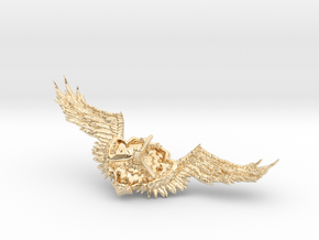 Wings badge in 14K Yellow Gold