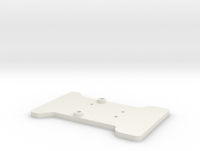 '91 Worlds Conversion - Chassis Cutting Template in White Natural Versatile Plastic
