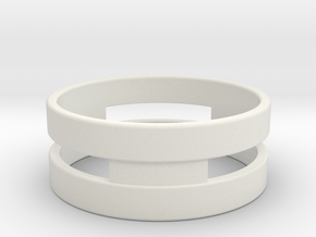 Ring g3 Size 8.5 - 18.53mm in White Natural Versatile Plastic