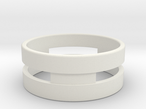 Ring g3 Size 7.5 - 17.75mm in White Natural Versatile Plastic