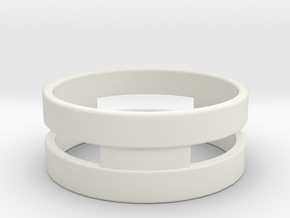 Ring g3 Size 8 - 18.19mm in White Natural Versatile Plastic