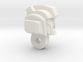 Grumpy Bot "MTMTE" Head in White Natural Versatile Plastic