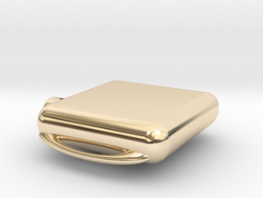 Apple Watch Case Replica in 14K Yellow Gold