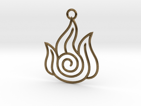 Avatar the Last Airbender: Fire in Natural Bronze