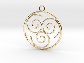 Avatar the Last Airbender: Air in 14K Yellow Gold