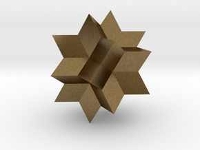 Rhombic Hexecontahedron in Natural Bronze
