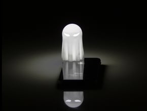 Lightclip: ninja Ghost, iPhone 4/4S in White Natural Versatile Plastic