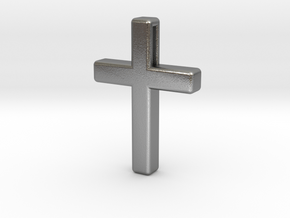 Cross Cube 35-25-5 in Natural Silver