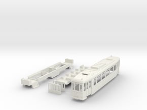 MÜBAG Vierachser Straßenbahn in White Natural Versatile Plastic