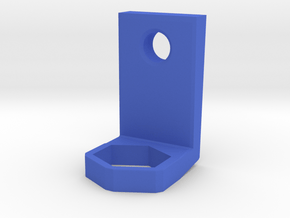 Toothbrush Holder in Blue Processed Versatile Plastic