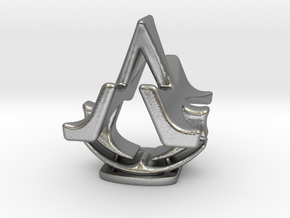 Assassins Creed Desk Sculpture in Natural Silver