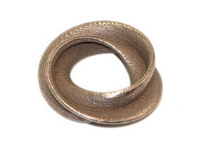             Mobius rose 26mm in Polished Bronzed Silver Steel