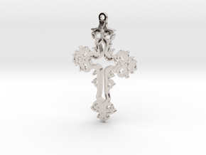 Dracula Untold Cross in Rhodium Plated Brass