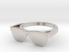 Endless Summer Ring in Rhodium Plated Brass: 7 / 54