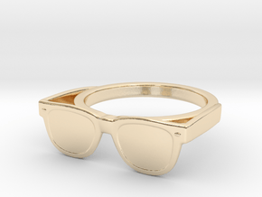 Endless Summer Ring in 14k Gold Plated Brass: 7 / 54