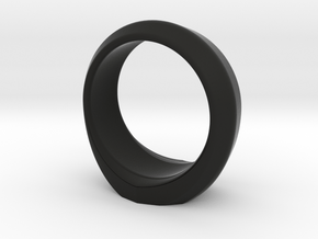 MTG Swamp Mana Ring (Size 12) in Black Natural Versatile Plastic
