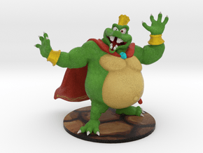 King K. Rool - 80mm in Full Color Sandstone