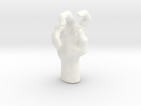 hands in 5cm Passed in White Processed Versatile Plastic