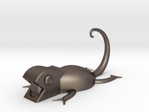 Chameleon Bathroom Accessory in Polished Bronzed Silver Steel