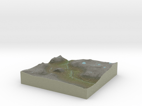Terrafab generated model Fri Mar 20 2015 07:54:49  in Full Color Sandstone