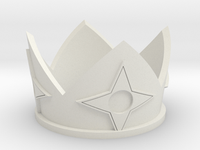 Rosalina Crown inspired by Super Mario Galaxy in White Natural Versatile Plastic