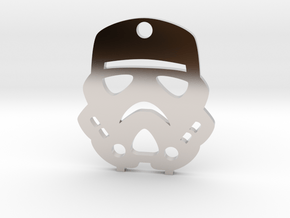 Imperial Stormtrooper Pendant in Platinum
