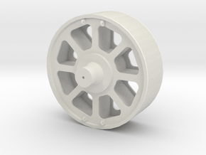 Pulley Load for QTTX depressed flat car in White Natural Versatile Plastic