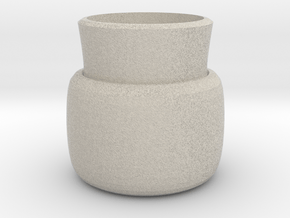 2 layers vase in Natural Sandstone
