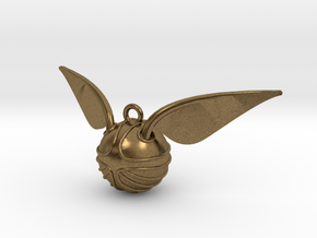 The Golden Snitch pendant in Natural Bronze