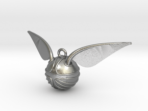 The Golden Snitch pendant in Natural Silver