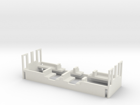Inneneinrichtung für Wiener Linien Modell Type H,K in White Natural Versatile Plastic