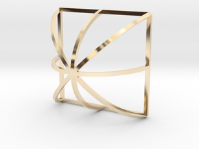Arch Plus Square in 14K Yellow Gold