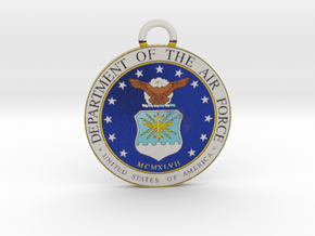 USAF Pendant in Full Color Sandstone