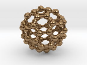 Fullerene C60 in Natural Brass