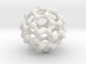 Fullerene C60 in White Natural Versatile Plastic