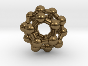 Fullerene C20 in Natural Bronze