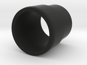 Nerf barrel to muzzle adapter in Black Natural Versatile Plastic
