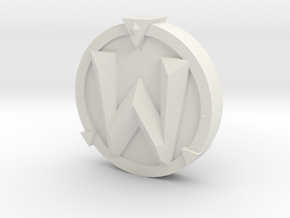 WoW Token in White Natural Versatile Plastic