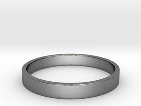 Simple and Elegant Unisex Ring | Size 10 in Polished Silver