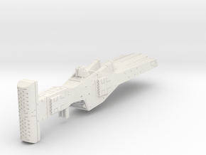LoGH Alliance Missile Cruiser 1:3000 in White Natural Versatile Plastic