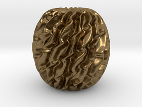 A Bead in Natural Bronze
