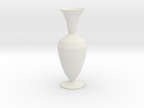Amphora in White Natural Versatile Plastic