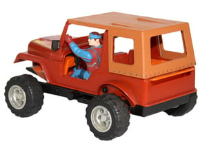 M.A.S.K. Gator Convertible Soft Top in White Processed Versatile Plastic