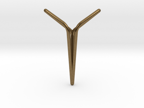 YOUNIVERSAL Y5, Pendant. Elegance in Motion in Natural Bronze