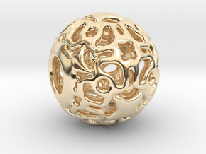 PA Ball V1 D14Se492 in 14K Yellow Gold