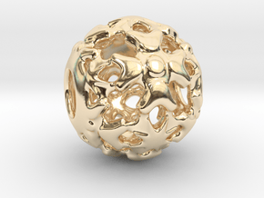 PA Ball V1 D14Se4932 in 14K Yellow Gold