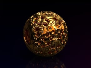 PA Ball V1 D14Se4939 in Polished Bronze