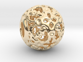 PA Ball V1 D14Se4938 in 14k Gold Plated Brass