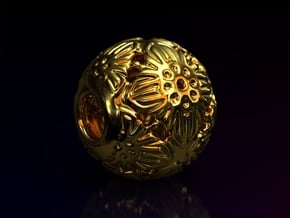 PA Ball V1 D14Se4942 in 18k Gold Plated Brass
