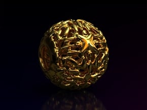 PA Ball V1 D14Se4945 in 18k Gold Plated Brass
